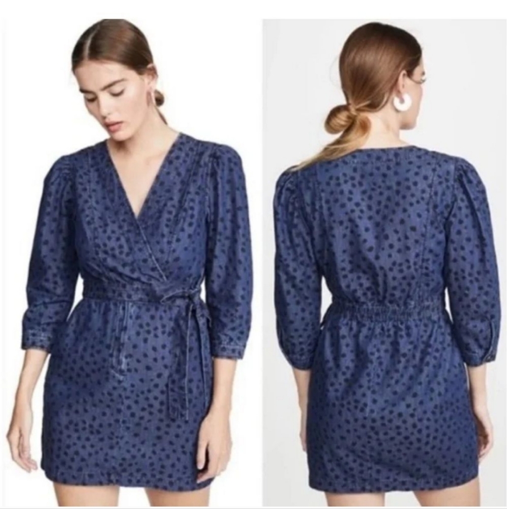 La Vie Rebecca Taylor Blue Dress